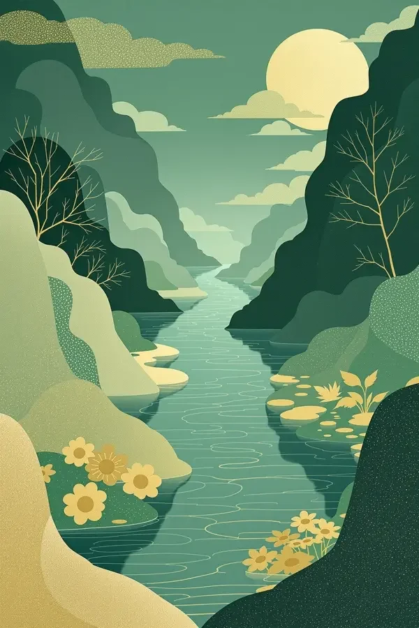 江河文明史海报