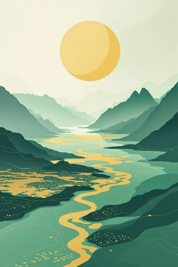 黄河入海海报