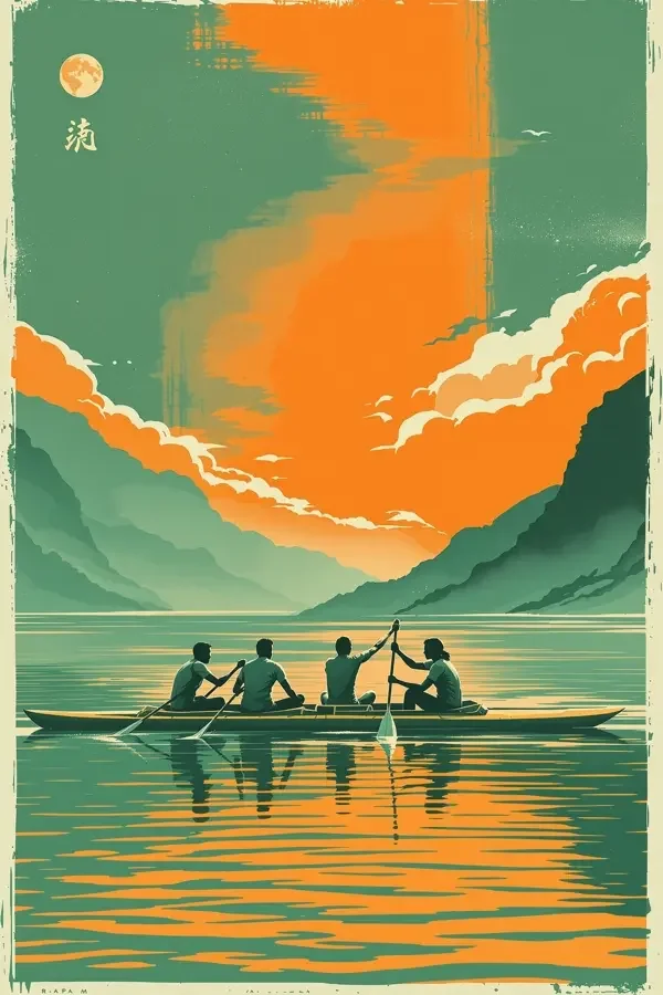 龙舟训练营海报