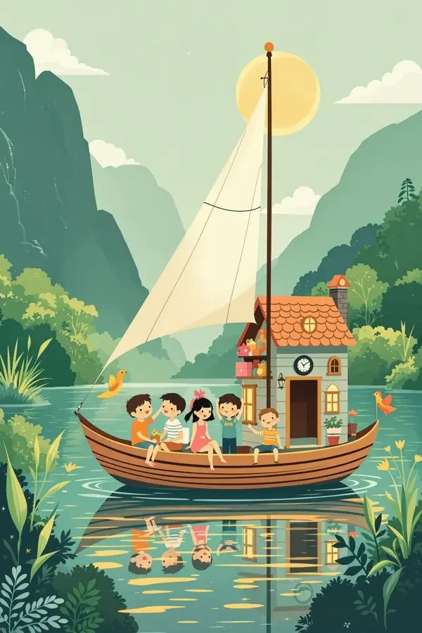 船上的家海报
