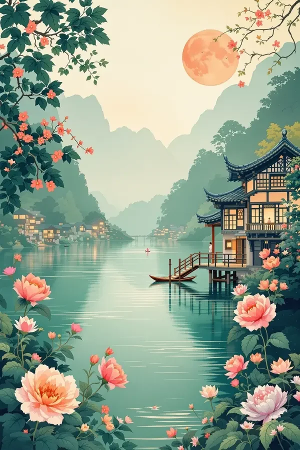 学一支水乡谣海报