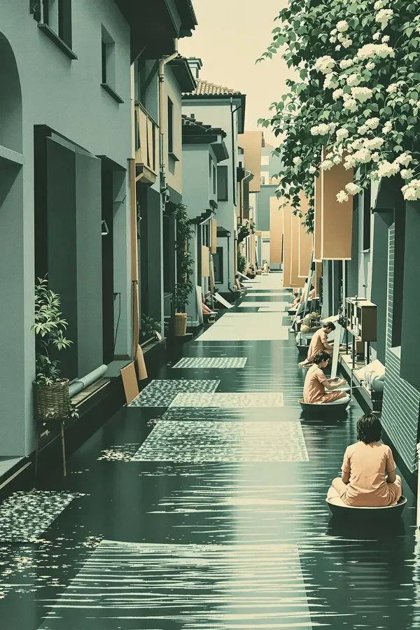 水乡织梦海报