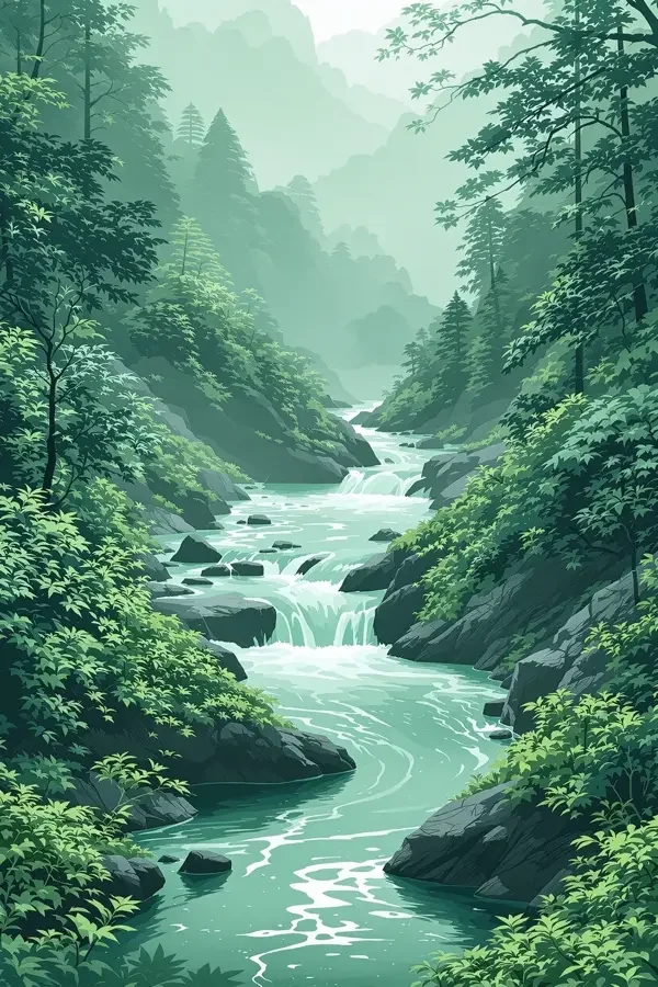 护河行动课海报