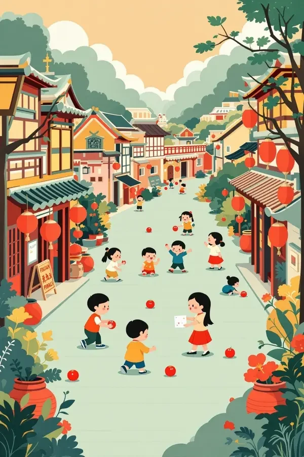 古镇运动会海报