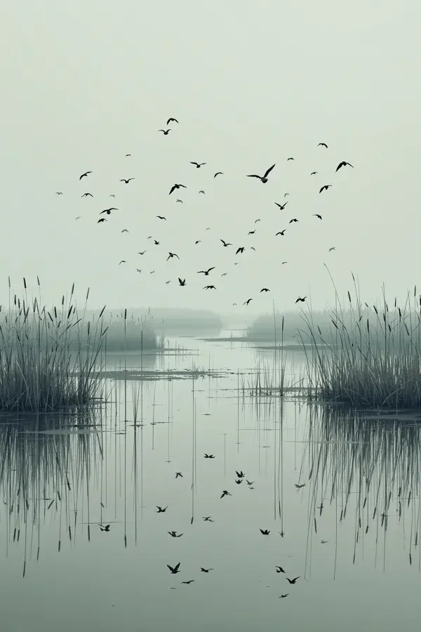 湿地呼吸海报