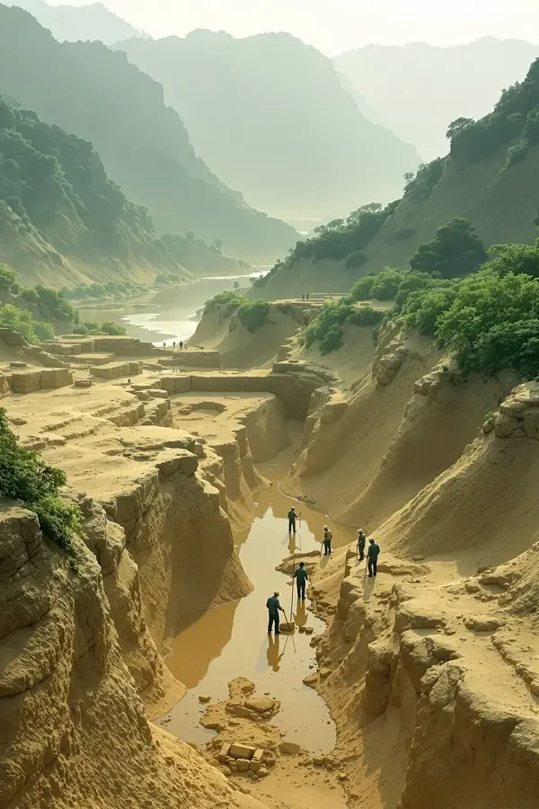 黄河文明密码海报