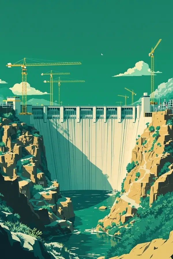 超级大坝海报