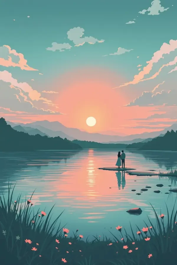 在水一方海报