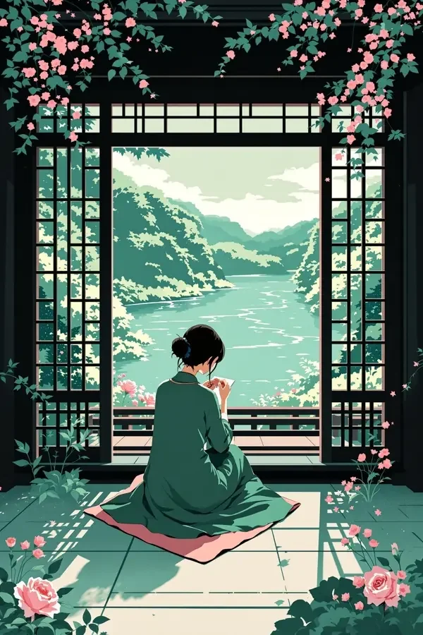 小镇绣娘海报