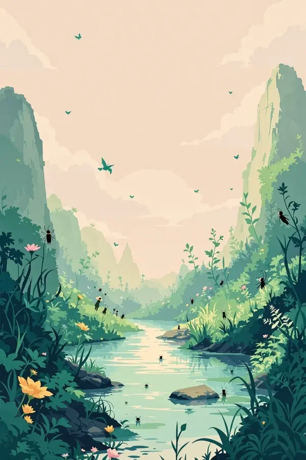 水草王国海报