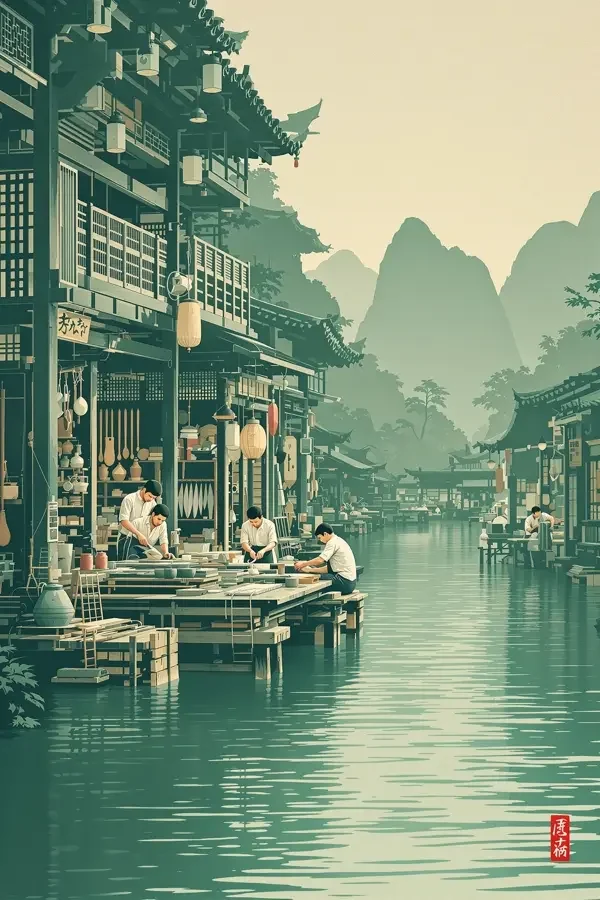 手艺人海报