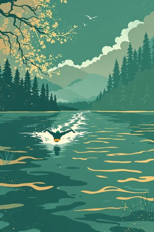 公开水域赛海报