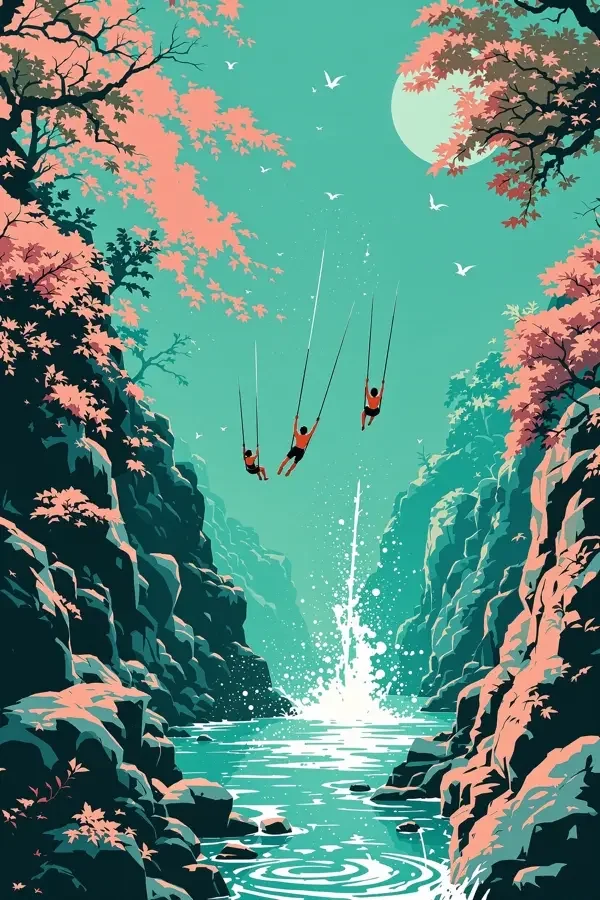 水乡秋千海报