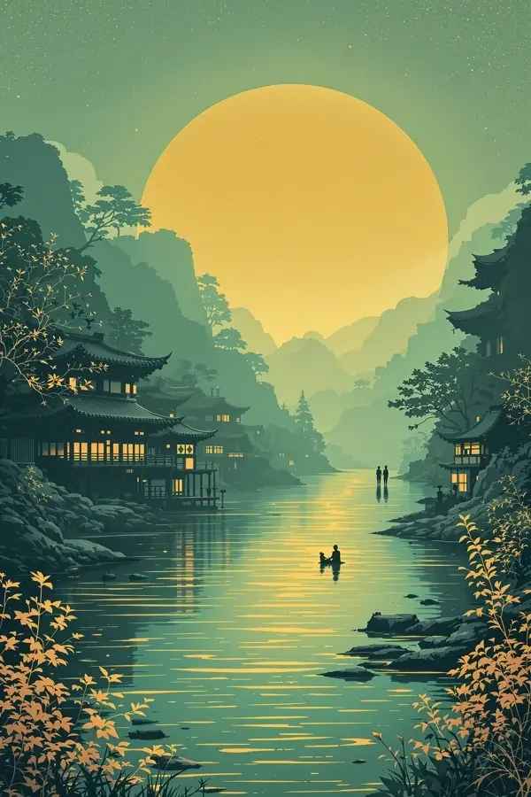 古镇的歌会海报