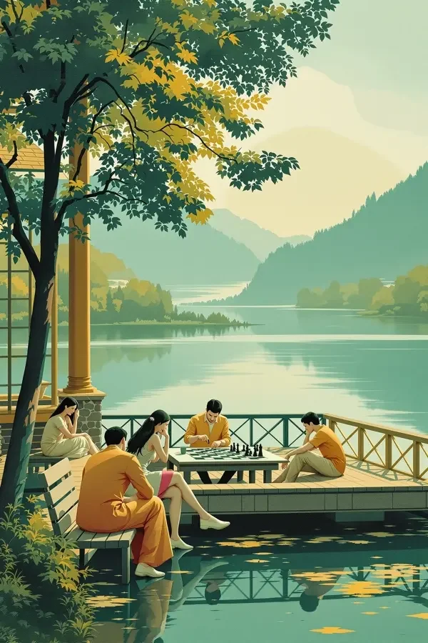 江湖棋局海报