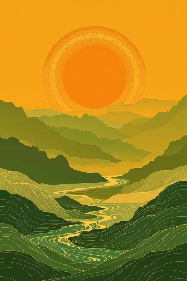黄河情海报