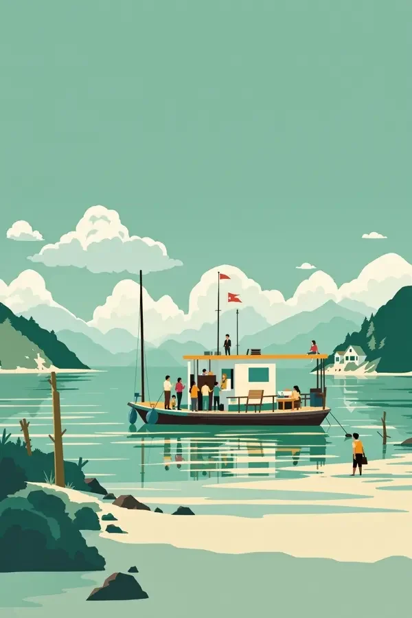 渡口人家海报