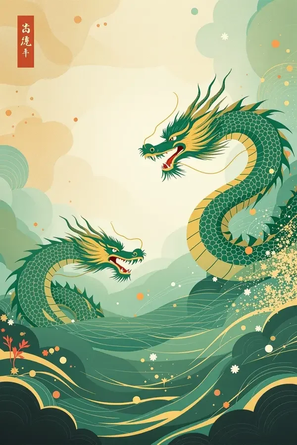 端午竞渡海报
