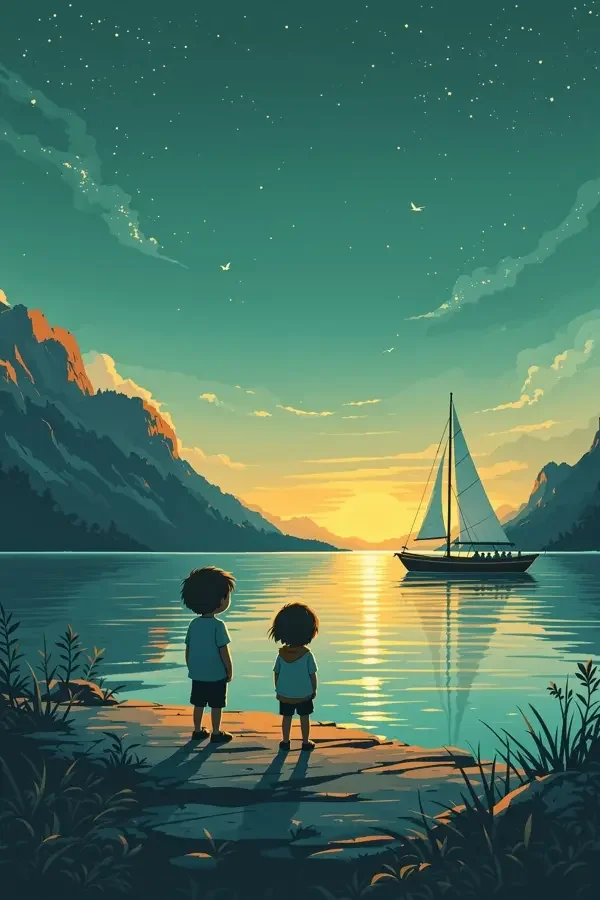 最后一班船海报