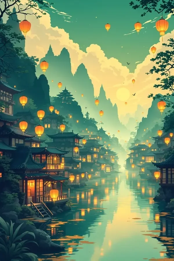 古镇物语海报