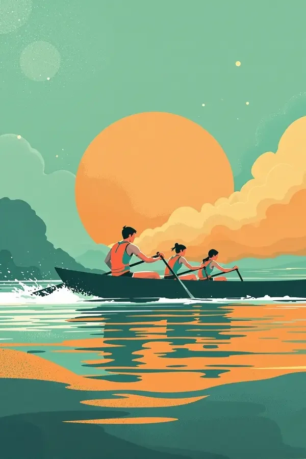 龙舟少年海报