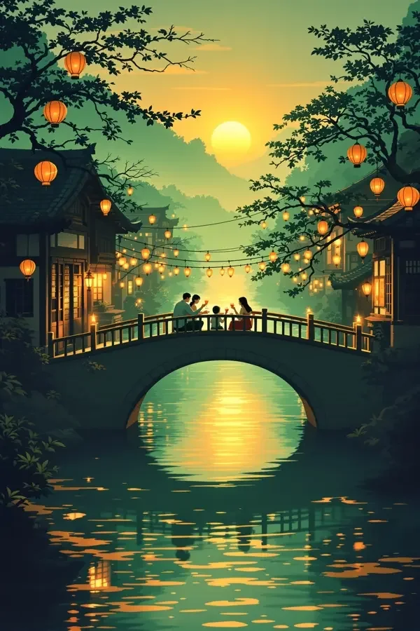 桥头人家海报