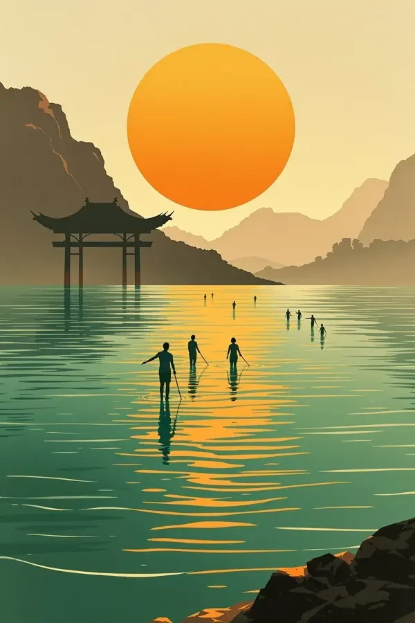 踏水而行海报