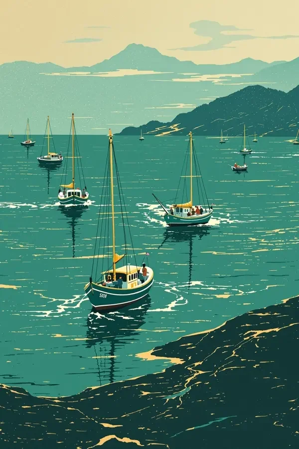 开渔啦海报