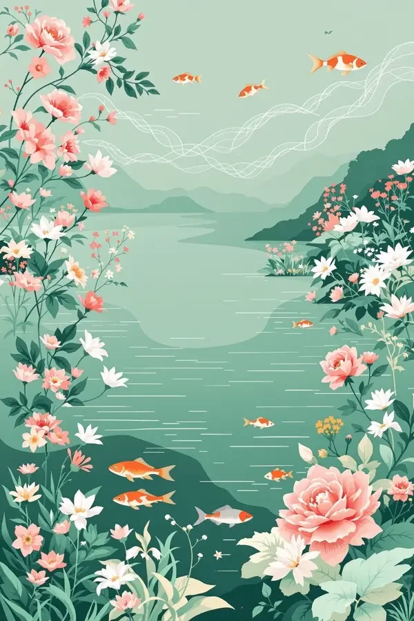种花养鱼海报