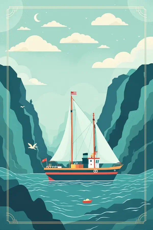 水运历史课海报