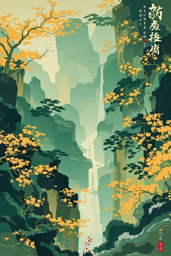 武侠地理海报