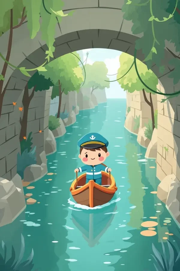 运河小船长海报