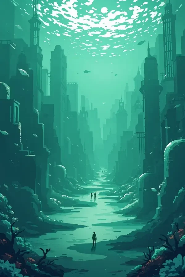 水底文明海报