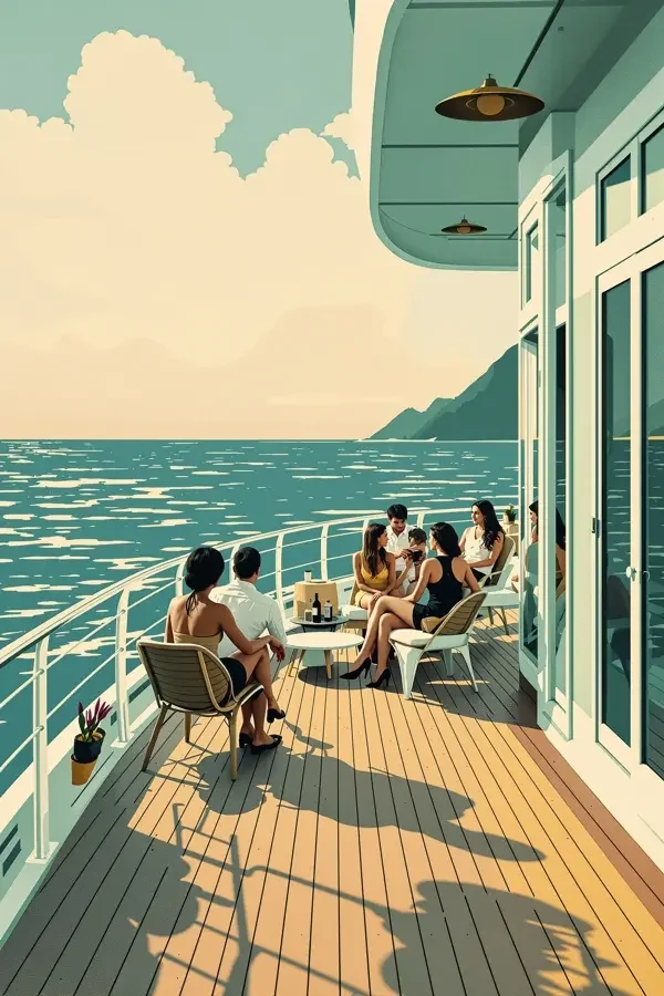 一江水会客厅海报