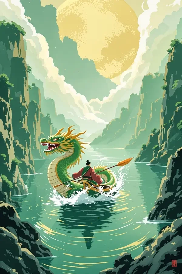 大河传奇海报