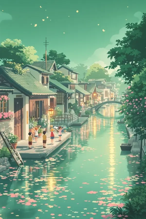 水乡童谣海报