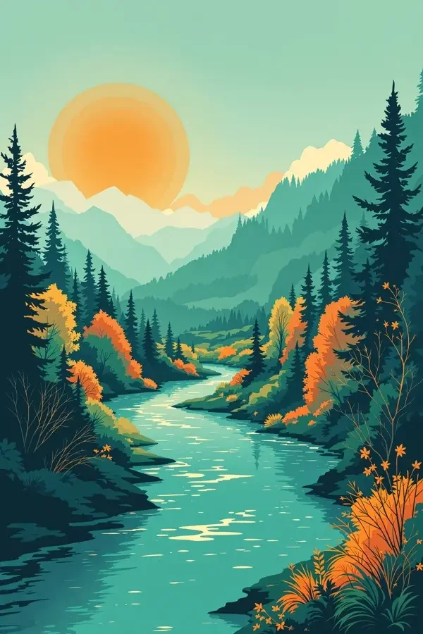 江河半程马拉松海报