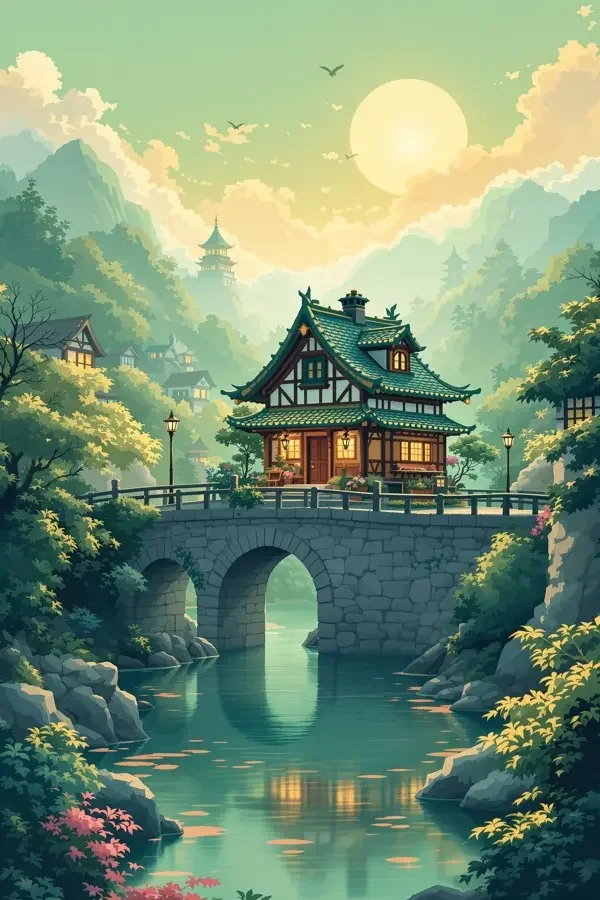 桥之屋海报