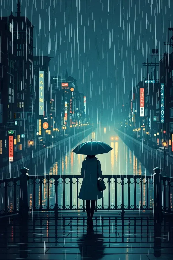 等一城烟雨海报