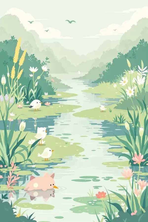 湿地小精灵海报