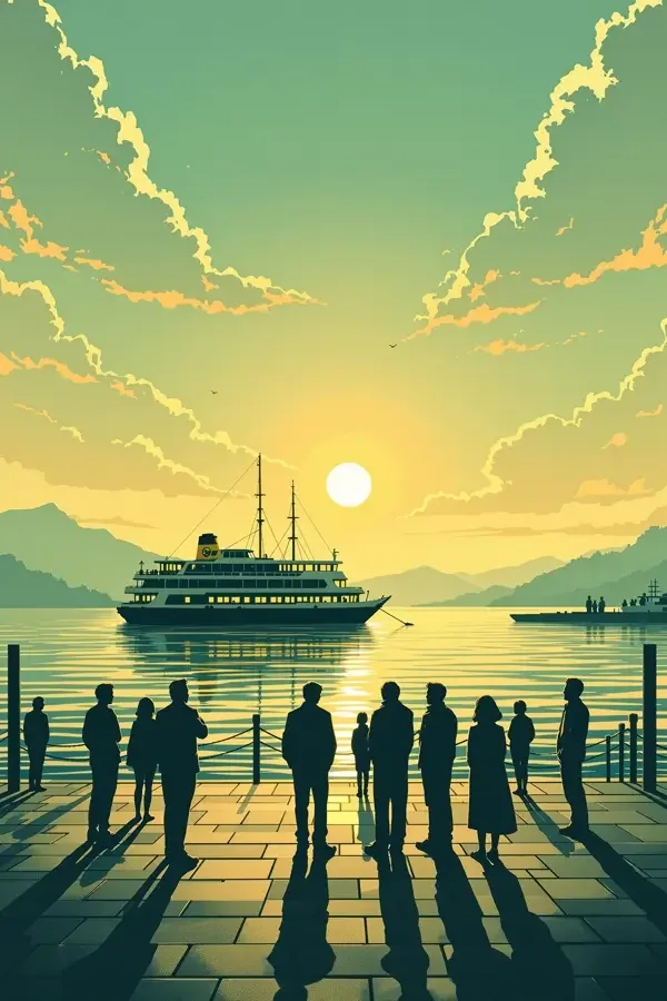 等船的人海报