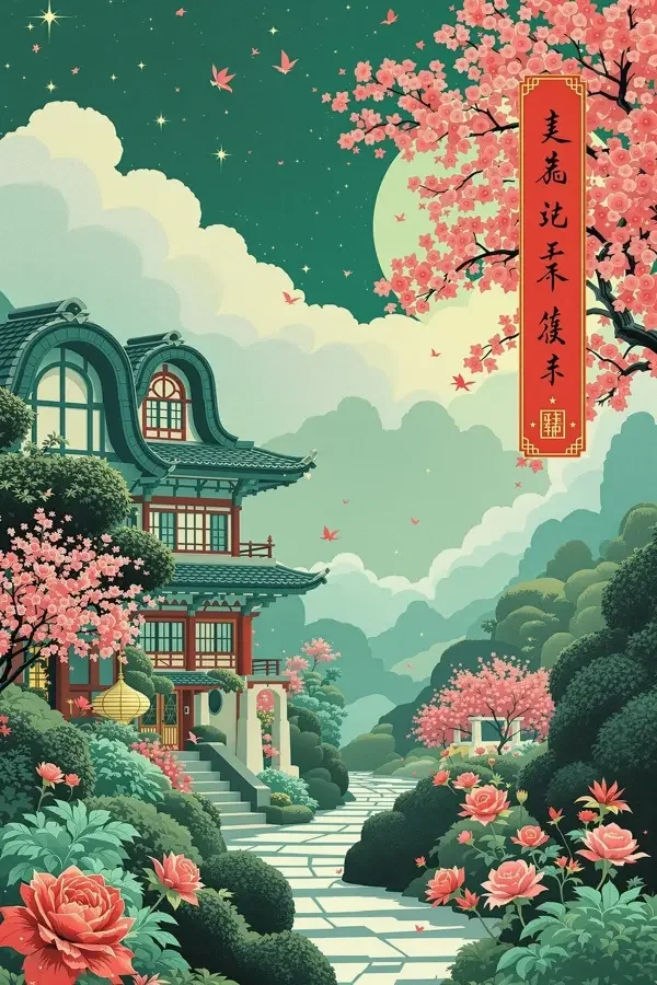 古镇民俗讲座海报