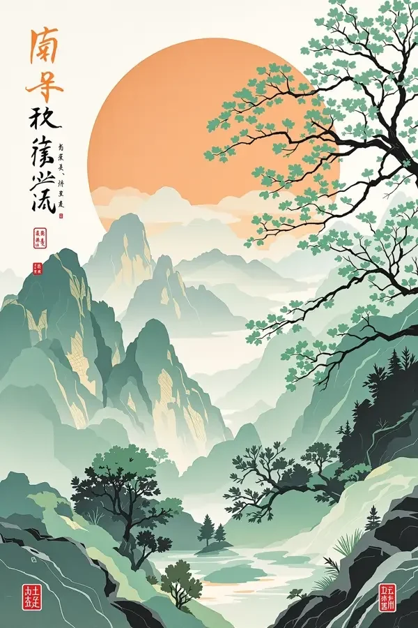 江湖文化科普海报