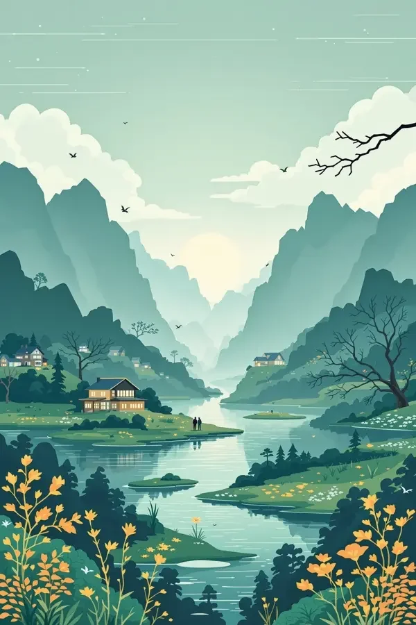 水乡的四季海报